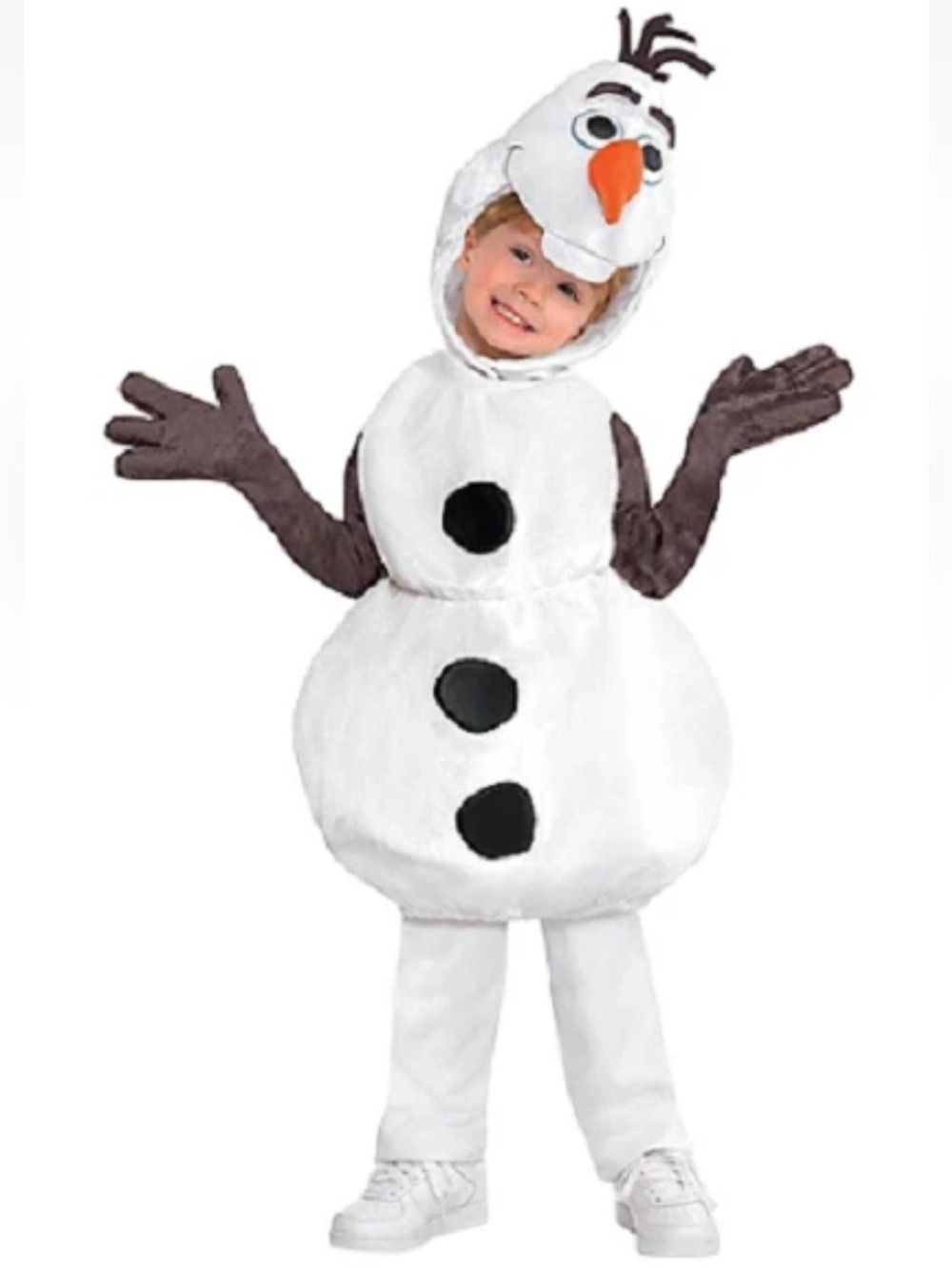 Disney Frozen Olaf Plush Toddler Costume Halloween Toddler Size 2